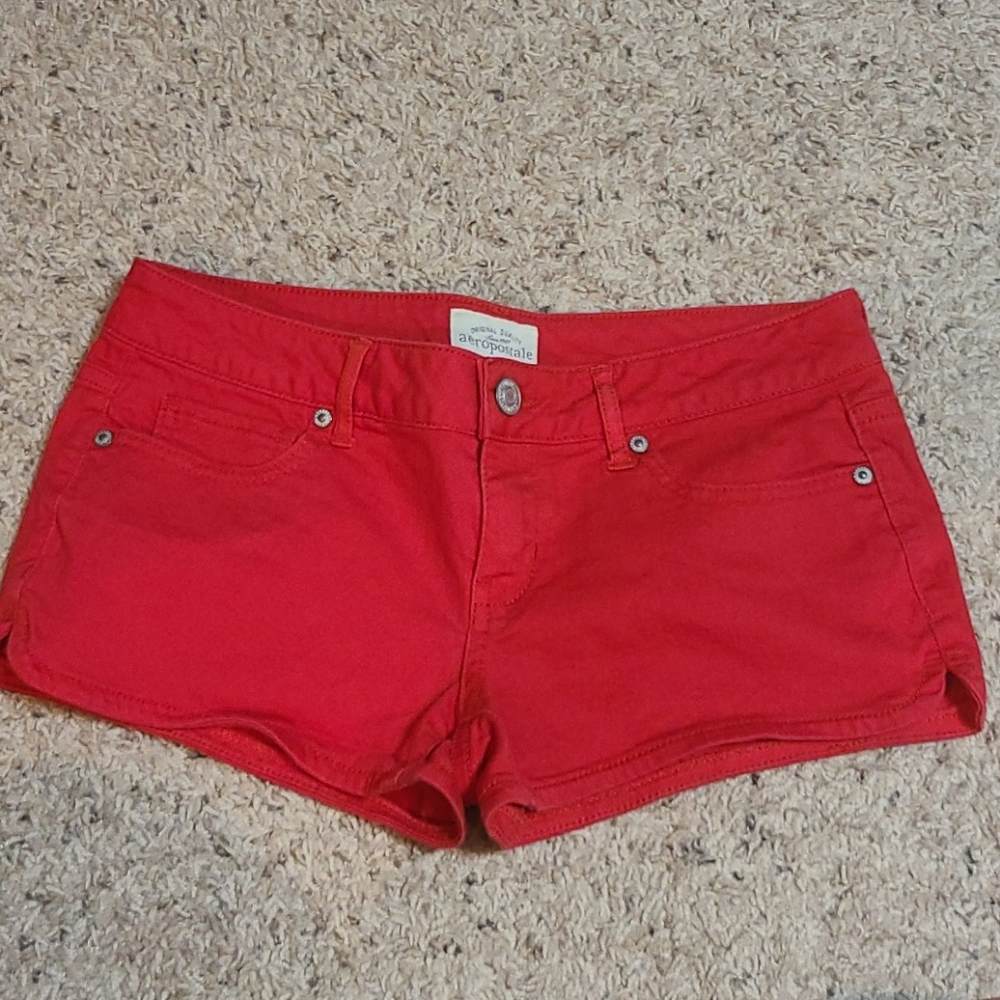 Aeropostale Red Shorts